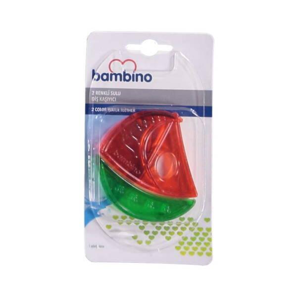 Bambino Baby Teether - Soft, Water-Filled Teething Relief for Infants, 2 Color Options, Easy to Clean - Baby Care