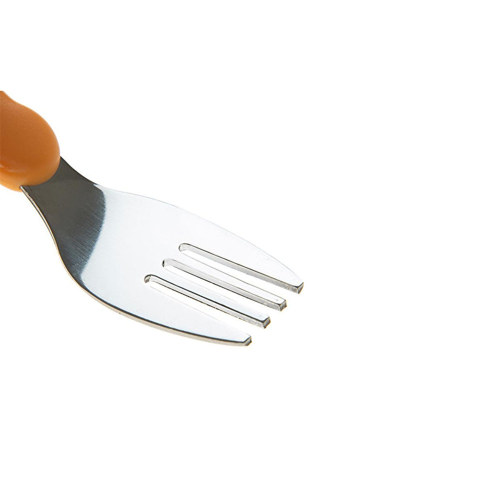 Babyjem Stainless Steel Baby Utensil Set - BPA Free, Ergonomic Design for Independent Eating - view 5