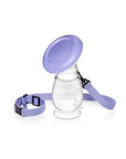 Lansinoh Silicone Breast Milk Collector & Saver: Hands-Free Leak Catcher for Effortless Breastfeeding & Pumping Lansinoh Breast Milk Collector: Save Milk & More! breast milk collector, silicone breast pump, milk saver, breastfeeding milk collector, leak catcher, portable breast milk collector, hands free breast milk collection, breast milk, breastfeeding, pumping, milk collection, milk storage, new mom, baby essentials, baby feeding, silicone, hands-free, portable, neck lanyard, lid, breast milk saver, Lans