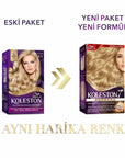 Wella Koleston Supreme 9/1 Light Ash Blonde Hair Dye Kit - Intense Color, Moisture & 100% Gray Coverage for Radiant, Healthy Hair Wella Koleston 9/1 Light Ash Blonde Hair Dye - Radiant Color & Care hair dye, light ash blonde hair dye, Koleston Supreme, hair color kit, permanent hair color, 9/1 hair dye, luxury hair dye, hair coloring, at home hair dye, ash blonde hair color, hair, hair color, ash blonde, light blonde, gray coverage, hair conditioning, hair repair, Plex technology, Lüks Krem Boya, Yağ Bakım