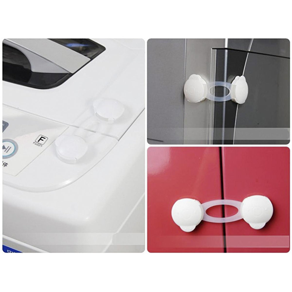 Miny Baby Çok Amaçlı Dolap Kilidi 2'li Kısa - Childproof Cabinet Lock for Baby Safety - view 5