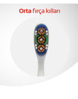 Colgate 360 Komple Oral Care Toothbrush - Advanced Manual Toothbrush for Comprehensive Cleaning - Toothpaste