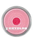 Kryolan Polyester Glimmer Fine Pastel Red Glitter 4g