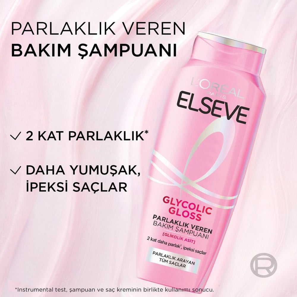 L'Oreal Paris Elseve Glycolic Gloss Shine Shampoo 300ml