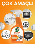 Cif Ultra Grease Remover Spray 1000ml - Powerful Cleaning Solution