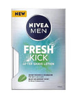 Nivea Fresh Kick After Shave Lotion 100ml - Soothing Men's Grooming - image 2