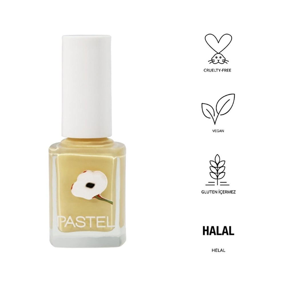 Pastel Oje 411 - Long Lasting Nail Polish with Glossy Finish - Nail Polish