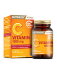 Nutraxin Vitamin C 1000 mg Supplement - Natural, Allergen-Friendly, Gluten-Free, 30 Tablets for Immune Support - image 3