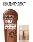Flormar Latte Face & Body Bronzer for Natural Glow