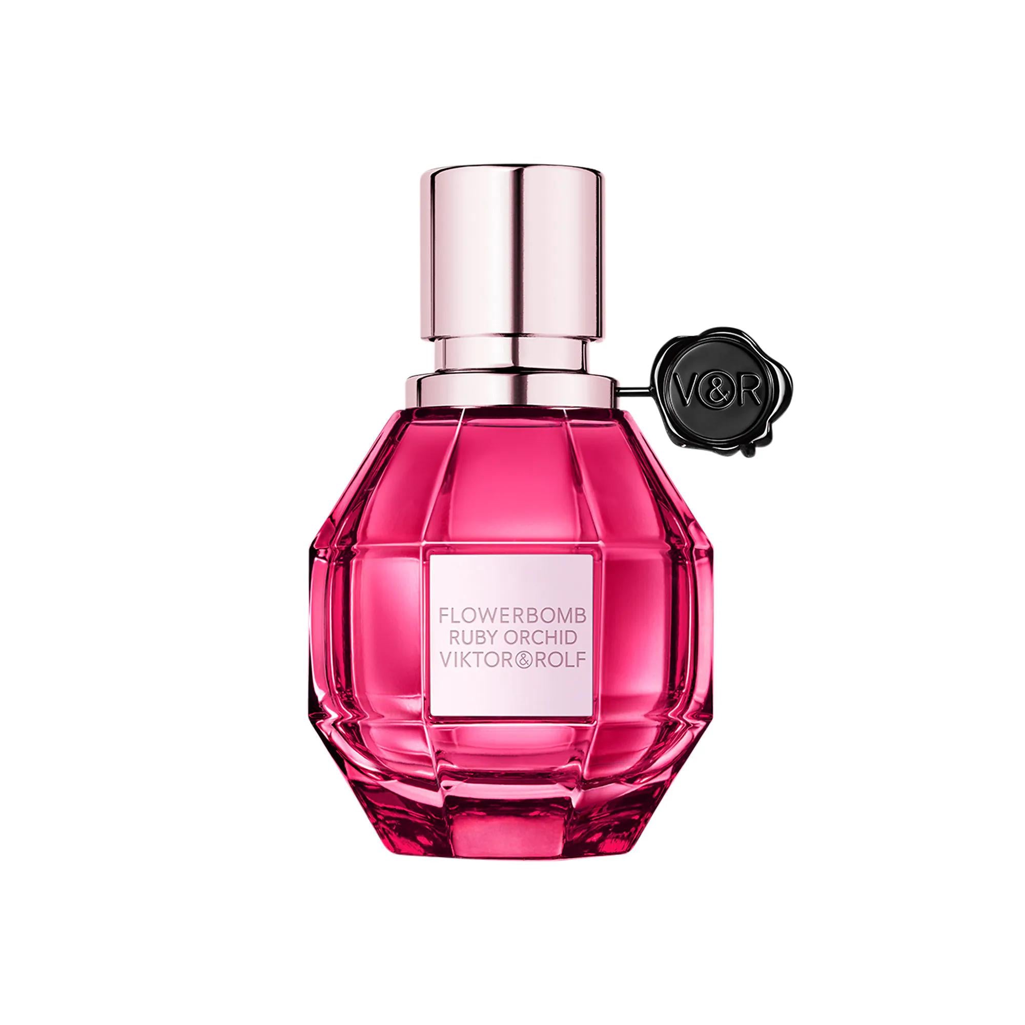 Flowerbomb Ruby Orchid: Captivating Women's Eau de Parfum - Sensual Floral Fragrance with Vanilla & Peach - Long-Lasting & Luxurious Flowerbomb Ruby Orchid Perfume: Floral Fragrance with Vanilla & Peach Flowerbomb Ruby Orchid, Eau de Parfum, Floral Perfume, Warm Floral Fragrance, Vanilla Peach Perfume, Women's Perfume, Sensual Fragrance, Long-lasting Perfume, floral scents, warm scents, luxurious fragrance, captivating fragrance, express sensuality, confidence, Vine Peach, Ruby Orchid, Bourbon Vanilla, Diam