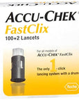 Accu Chek Fastclix 100+2 Lancets