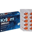 Krilom Omega-3 Supplement: High Potency Fish Oil Capsules with EPA, DHA & Astaxanthin - Supports Heart, Brain & Joint Health - IFOS Certified Krilom Omega-3: High Potency Fish Oil for Heart & Brain Health Omega-3 supplement, Fish oil capsules, EPA DHA supplement, Astaxanthin supplement, Heart health supplement, Omega-3 fatty acids, IFOS certified fish oil, High potency omega 3, anti-inflammatory supplement, Brain health omega 3, Omega 3, Fish oil, EPA, DHA, Astaxanthin, Heart health, Brain health, Joint hea