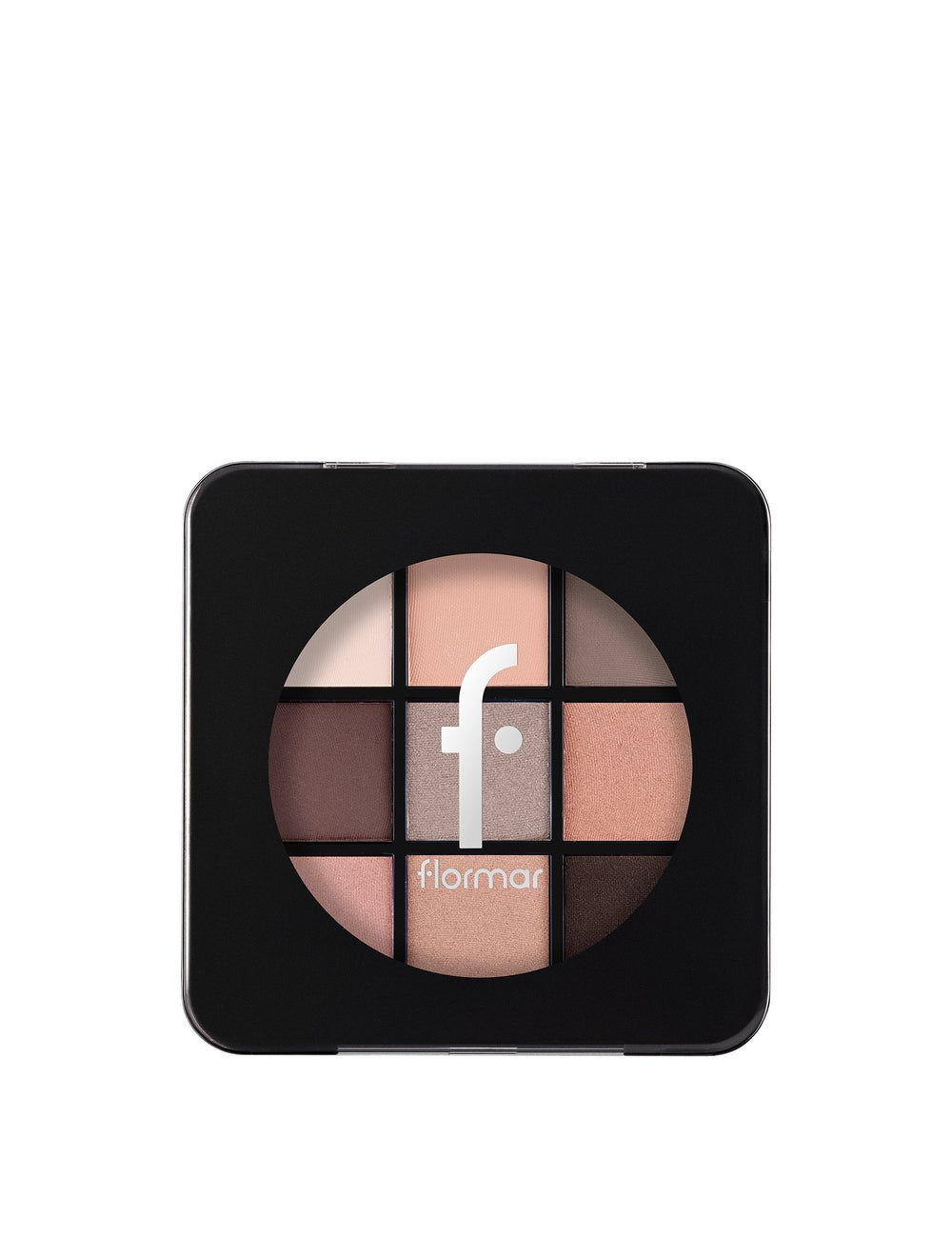 Flormar 9-Color Eyeshadow Palette Matte & Shimmer 9g