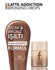 Flormar Latte Moisturizing Face & Body Bronzer 40ml
