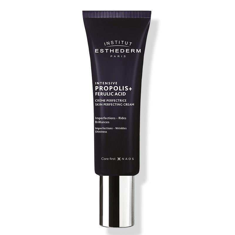 Institut Esthederm Intensive Propolis + Ferulic Acid Skin Perfecting Cream - Anti-aging Moisturizer for Oily Skin, Mattifying Cream, 1.69 fl oz Institut Esthederm Propolis + Ferulic Acid Cream - Anti-aging Moisturizer Skin Perfecting Cream, Propolis Cream, Ferulic Acid Cream, Anti-aging Moisturizer, Mattifying Cream, Oily Skin Care, Combination Skin, Lightweight Moisturizer, Non-greasy, Natural Skincare, Anti-aging Skincare, Skincare for Oily Skin, Institut Esthederm, Propolis, Ferulic Acid, Skincare Routin