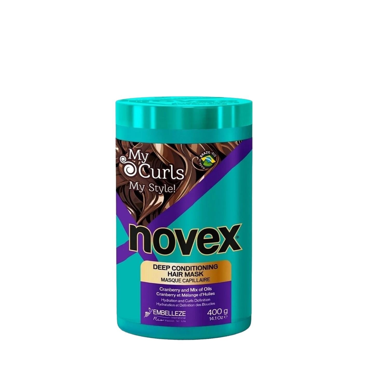 Novex My Curls Hair Mask - Nourishing & Defining for Curly Hair, 400g Novex My Curls Hair Mask for Curly Hair Novex My Curls, Hair Mask, Curl Definition, Hair Nourishment, Curly Hair Care, Hair Care, Curl Enhancement, Nourishing Hair Mask, Curly Hair Products, Hair Health, Novex, My Curls Product Line, Hair Treatment, Curl Care