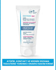 Ducray Dexyane MeD Krem - Eczema Cream for Atopic Dermatitis Relief & Moisturizing Sensitive Skin - 1.01 fl oz Ducray Dexyane MeD Krem - Eczema Relief Cream eczema cream, atopic dermatitis treatment, moisturizing cream for sensitive skin, chronic eczema care, contact eczema relief, Ducray Dexyane MeD cream, sensitive skin care, dermatologically tested, gentle skincare, eczema relief, skin hydration, skin repair