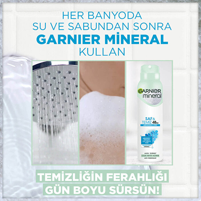 Garnier Mineral Antiperspirant Spray - 6 oz | Long-Lasting Protection