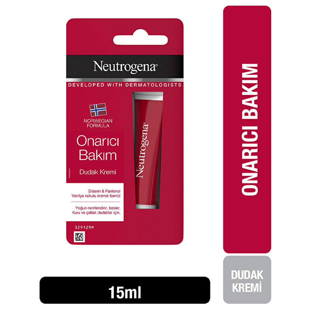 Neutrogena Moisturizing Lip Care Balm - Repair Dry, Chapped Lips with Glycerin & Panthenol - Lip Balm