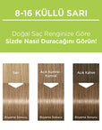 Palette Natural Hair Dye - Küllü Sarı (Ash Blonde) for Natural-Looking Color - view 2