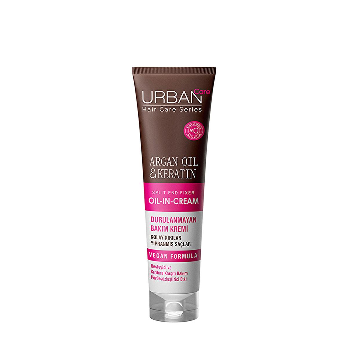 Urban Care Argan Oil & Keratin Leave-In Hair Cream: Anti-Breakage, Frizz Control & Damage Repair, 5.07 fl oz Urban Care Argan Oil Hair Cream: Repair & Smooth Frizz Argan oil hair cream, Keratin leave-in conditioner, Anti-breakage hair treatment, Frizz control hair product, Hair smoothing cream, Damaged hair repair, Leave-in hair conditioner, Hair breakage treatment, Hair Care Product, Hair Treatment, Leave-in Conditioner, Argan Oil, Keratin, Hair Repair, Frizz Control, Smoothing, Moisturizing, Hydrating, Fo