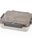 Vagon Life 1200ml Stainless Steel Lunch Box - Leakproof Bento Box with Compartments for Fresh Food Storage, Durable Metal Food Container Vagon Life Stainless Steel Lunch Box - Bento Box with Compartments stainless steel lunch box, bento box, food container, lunch box with compartments, leak proof lunch box, reusable lunch box, food storage container, metal lunch box, lunch box, food storage, stainless steel container, bento, meal prep, lunch, reusable container, durable lunch box, leakproof, compartments, f