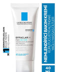 La Roche Posay Effaclar H IsoBiome Moisturizing Cream for Acne-Prone Skin - Hydrating, Soothing, 1.35 fl oz La Roche Posay Effaclar H IsoBiome Moisturizing Cream - 1.35 fl oz La Roche Posay Effaclar, Moisturizing Cream for Acne-Prone Skin, Hydrating Cream for Oily Skin, IsoBiome Moisturizer, Skincare for Sensitive Skin, Acne Treatment Moisturizer, Soothing Cream, Non-Comedogenic Moisturizer, Hydrating Skincare, Acne-Prone Skin Care, Sensitive Skin Solutions, Skincare Routine, Dermatologist Recommended, Fren