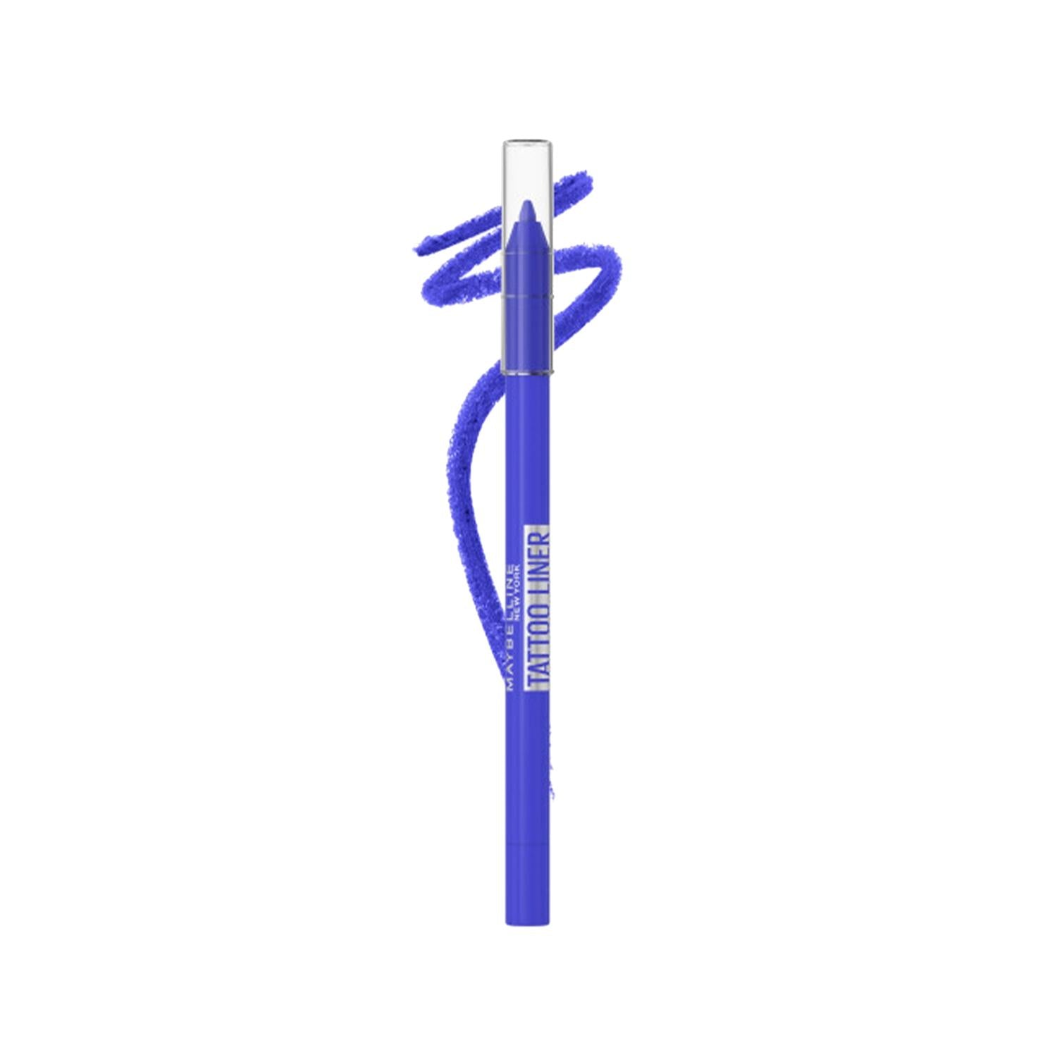 Maybelline New York Tattoo Liner Gel Eyeliner - Galactic Cobalt, Long-Lasting, Precise Application Maybelline Tattoo Liner Gel Eyeliner - Galactic Cobalt Eyeliner, Gel Eyeliner, Maybelline Tattoo Liner, Galactic Cobalt, Long-lasting Makeup, Precise Application, Bold Eye Look, Dramatic Eye Makeup, Cosmetics, Beauty Products, Makeup Essentials