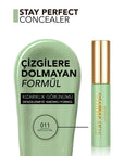 Flormar Stay Perfect Redness Correcting Concealer 011 Matcha Veil