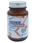 Osende Zinc Copper Supplement - Enhanced Absorption Zinc Picolinate for Immune Support & Mineral Balance - 60 Capsules Osende Zinc Copper: Boost Immune System & Mineral Balance Zinc supplement, Copper supplement, Zinc copper supplement, Zinc picolinate, Mineral supplement, Dietary zinc, Dietary copper, Zinc for immune support, Copper for health, Osende Zinc Copper, immune support, mineral balance, health supplement, dietary supplement, picolinate, zinc, copper, wellness, health, vitamins, daily supplement,