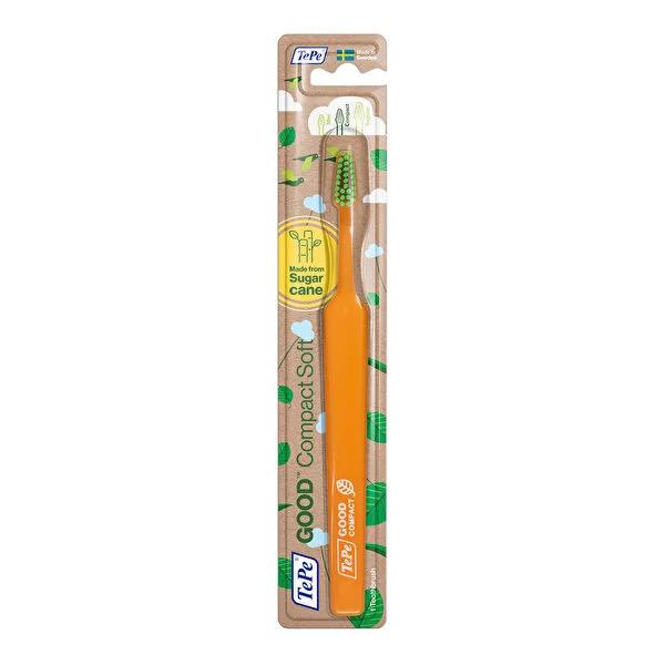 Tepe Good Select Compact Soft Toothbrush: Gentle, Small Head for Gag Reflex & Sensitive Teeth - Superior Oral Hygiene Tepe Compact Toothbrush: Soft Bristles, Gag Reflex Relief compact toothbrush, soft bristle toothbrush, gag reflex toothbrush, small head toothbrush, Tepe Diş Fırçası, oral hygiene toothbrush, sensitive teeth toothbrush, toothbrush, oral care, gag reflex, sensitive gums, compact head, soft bristles, tapered brush head, ergonomic handle, single pack, dental hygiene, dental care, teeth cleaning