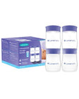 Lansinoh Breast Milk Storage Bottles Set of 4 - BPA Free, Dishwasher Safe, Compatible with Lansinoh Breast Pumps - view 4