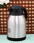 Cooker Stainless Steel Thermos 2L - Insulated Flask for Hot & Cold Drinks, Durable & Long-Lasting Cooker 2L Stainless Steel Thermos - Hot & Cold Drinks stainless steel thermos, insulated flask, double-walled thermos, hot and cold drinks container, durable thermos, outdoor gear, camping equipment, picnic essentials, office accessories, eco-friendly products, temperature control, beverage container
