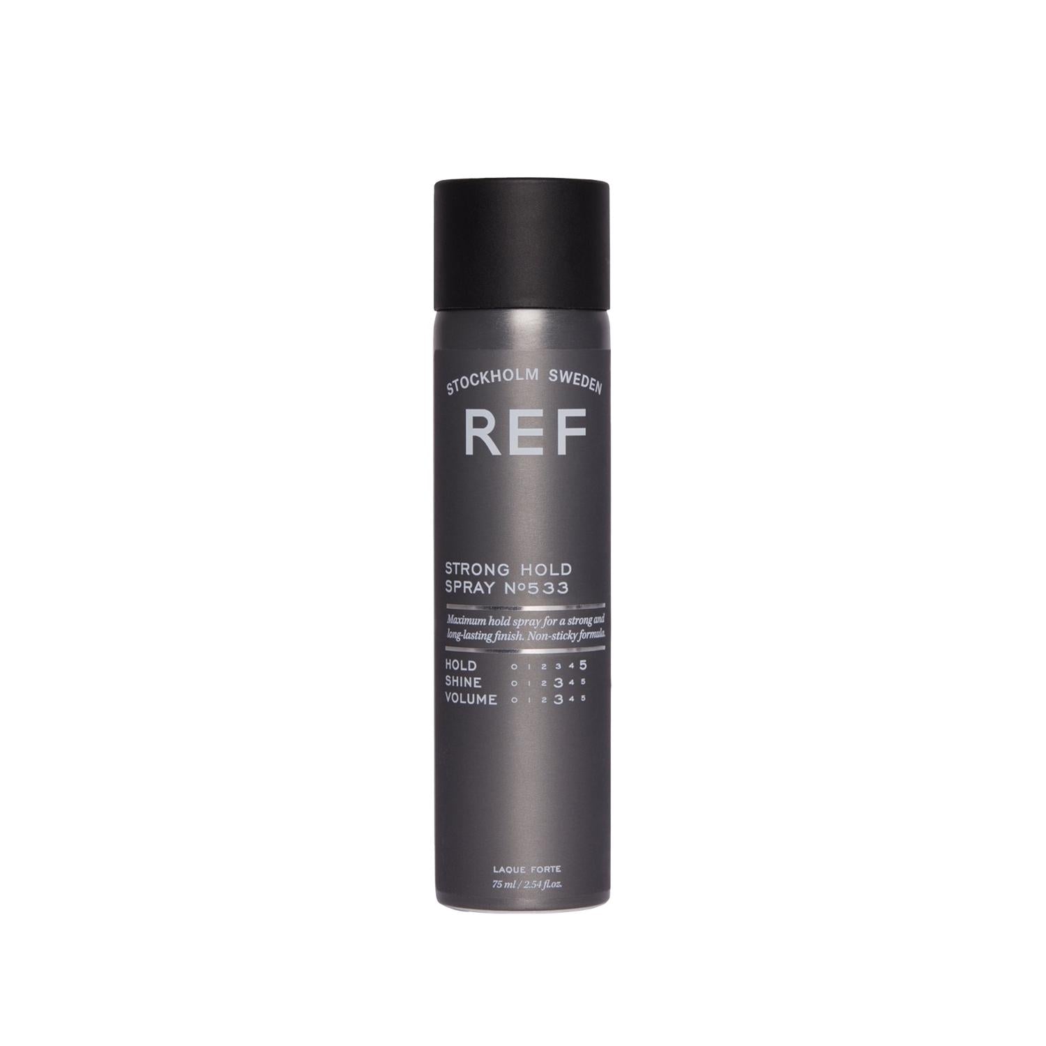 REF Strong Hold Hair Spray for Long-Lasting Styling - 75ml REF Strong Hold Hair Spray - 75ml Hair Spray, Strong Hold Hair Spray, Styling Hair Products, 75 ml Hair Spray, Firm Grip Hair Styling, Long-Lasting Hair Style, Hair Care, Styling Essentials, Hair Styling Products, Beauty Products
