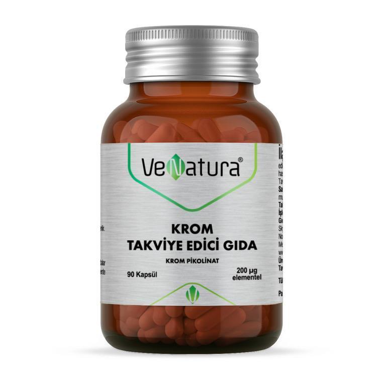 Venatura Chromium Supplement 200 mcg - Vegan, Gluten-Free, 90 Capsules Venatura Chromium 200 mcg - Vegan & Gluten-Free Supplement chromium supplement, vegan dietary supplement, gluten-free supplement, GDO-free health products, dietary chromium, health-conscious adults, vegan-friendly products, gluten intolerance, natural health solutions, chromium picolinate, dietary supplement, nutritional support, wellbeing, health supplements