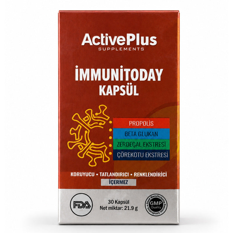 Active Plus Immunitoday Herbal Supplement 30 Capsules