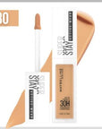 Maybelline New York Super Stay 30H Concealer - Long-Lasting, High Coverage, Vegan Makeup for Flawless Finish Maybelline Super Stay 30H Concealer - Long-Lasting, Vegan long-lasting concealer, vegan makeup, matte finish concealer, waterproof concealer, high coverage concealer, Maybelline New York, Super Stay 30H Concealer, makeup for flawless finish, cruelty-free makeup, all-day coverage, concealer for dark circles, concealer for blemishes, non-greasy makeup