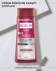 Bioblas Forte Shampoo 360ml - Intensive Hair Loss Treatment | Herbal Complex - view 3