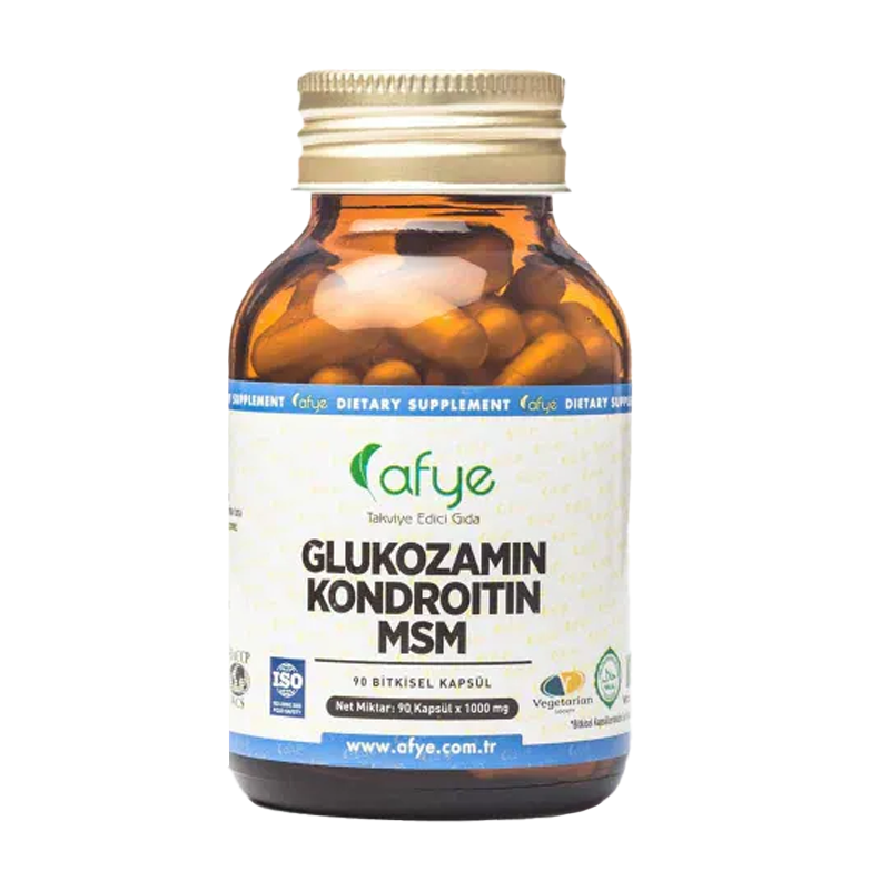 Afye Glucosamine Chondroitin MSM Joint Support - 90 Capsules