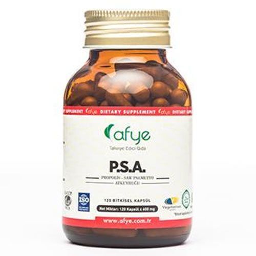 Afye PSA Herbal Supplement with Saw Palmetto - 120 Capsules