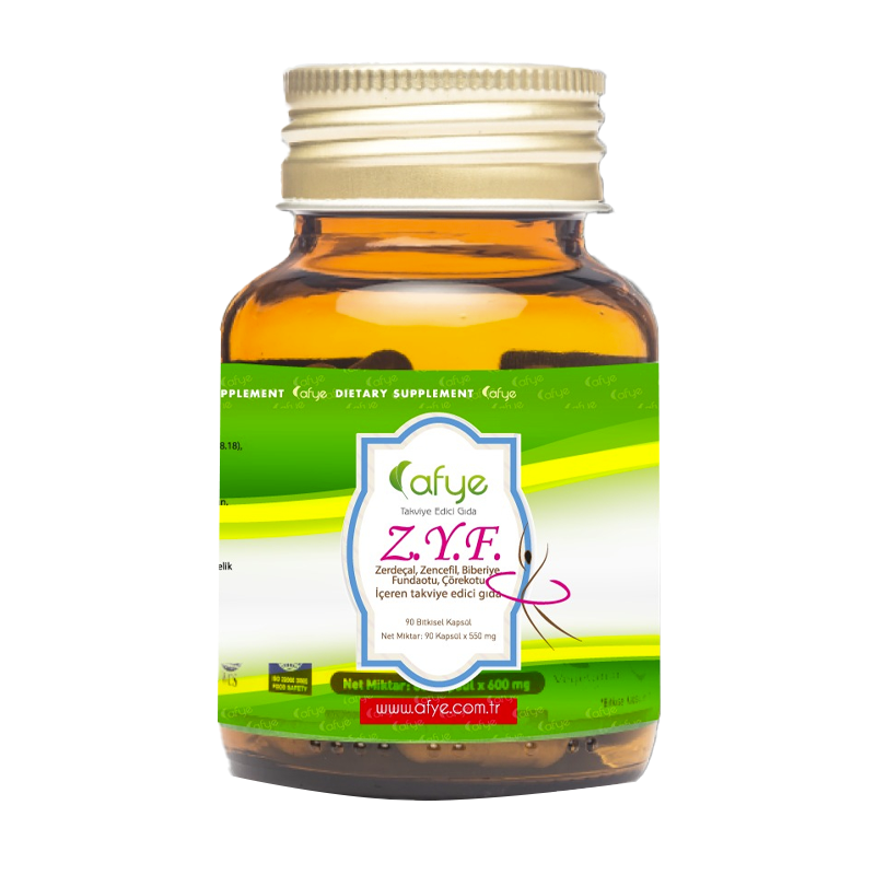 Afye Z.Y.F. Herbal Blend Dietary Supplement - 90 Capsules