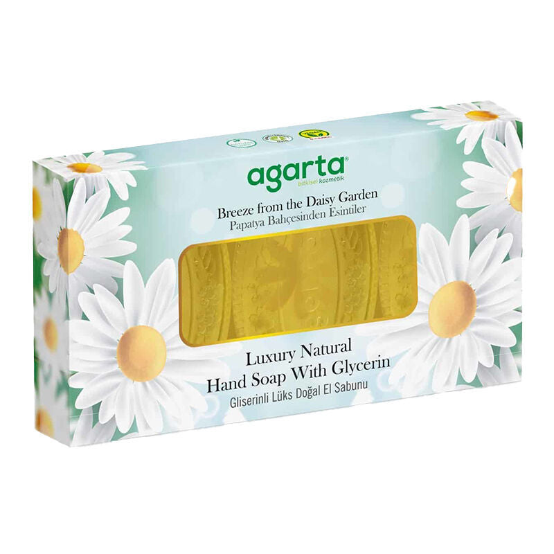 Agarta Chamomile Garden Natural Soap Pack 3 x 100g