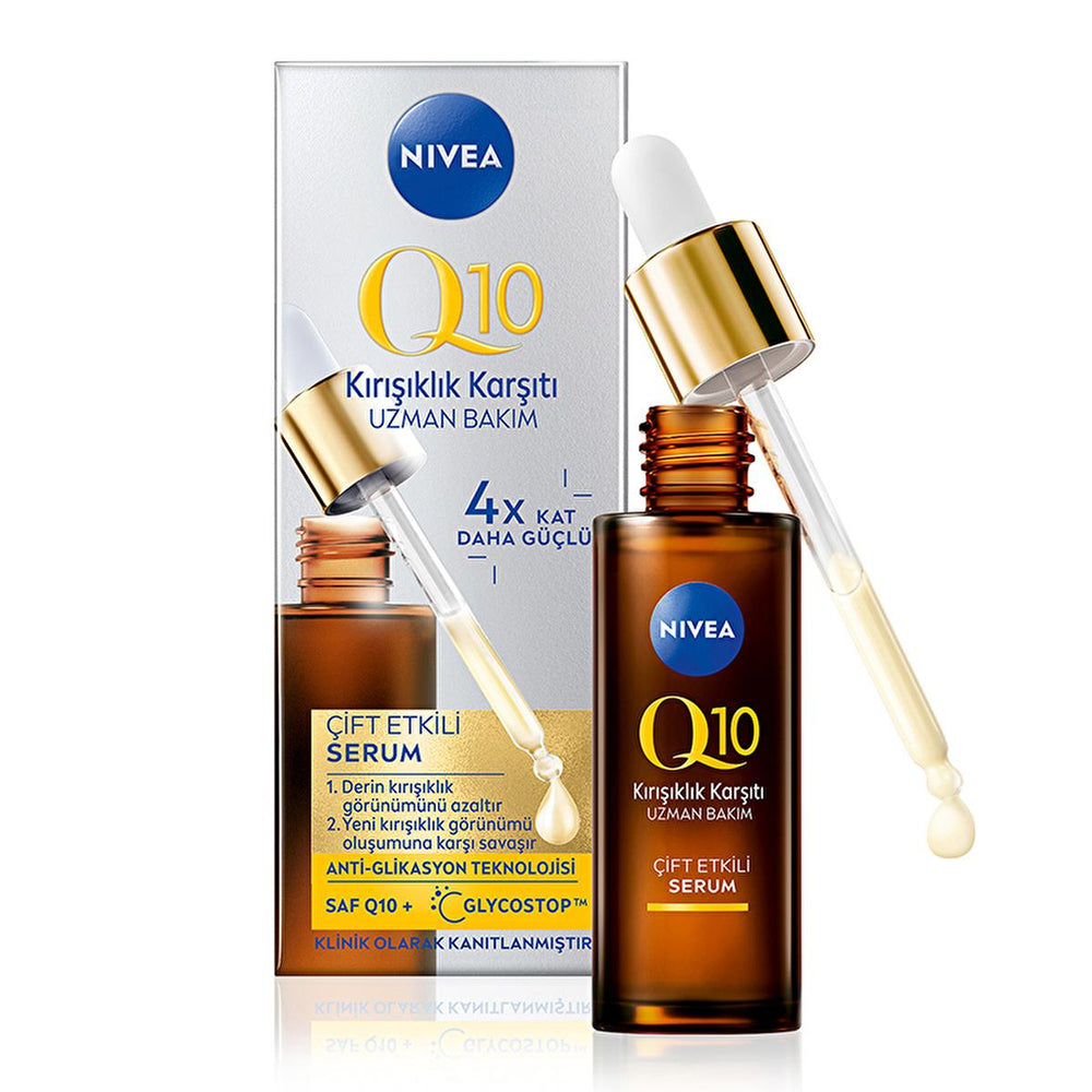 Nivea Anti-Wrinkle Face Serum with Q10 - Anti-Aging Skincare, Reduces Fine Lines & Wrinkles, Suitable for All Skin - view 5