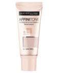 Maybelline Affinitone Foundation Makeup - Natural Looking Coverage & Hydrating Formula Maybelline Affinitone Hydrating Foundation - Natural Finish Foundation Makeup, Natural Looking Coverage, Hydrating Foundation, Flawless Finish Makeup, Maybelline Affinitone, Makeup for Daily Use, Natural Finish Foundation, Hydrating Makeup, Cosmetics, Beauty Products, Makeup Essentials