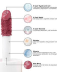 Cream Co. Glow Tint: Hyaluronic Acid Lip, Cheek & Eye Tint - Radiant Color, Deep Hydration, Natural Makeup Look, Long Lasting Formula - 502 Rich Berry Cream Co. Glow Tint: Lip, Cheek & Eye - Hydrating, Radiant Color lip and cheek tint, eye tint, glow tint, hyaluronic acid makeup, ceramide makeup, peptides makeup, hydrating lip tint, natural makeup look, radiant skin makeup, moisturizing cheek tint, lip tint, cheek tint, eye makeup, hyaluronic acid, ceramides, peptides, hydrating makeup, natural makeup, radi
