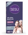 Sesu Sensitive Skin Wax Strips Set - 40 Count, Sugar-Free, Easy Hair Removal for Body & Face Sesu Sensitive Skin Wax Strips - Easy Hair Removal hair removal wax strips, sensitive skin wax, sugar-free wax strips, facial wax strips, body wax strips, easy hair removal, at-home waxing, sensitive skin care, waxing kit, hair removal for women, body care, facial hair removal, wax strips for sensitive skin, sugar-free hair removal