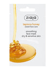 Ziaja Tapioca Honey Smoothing Face Mask for Dry Skin 7 ml