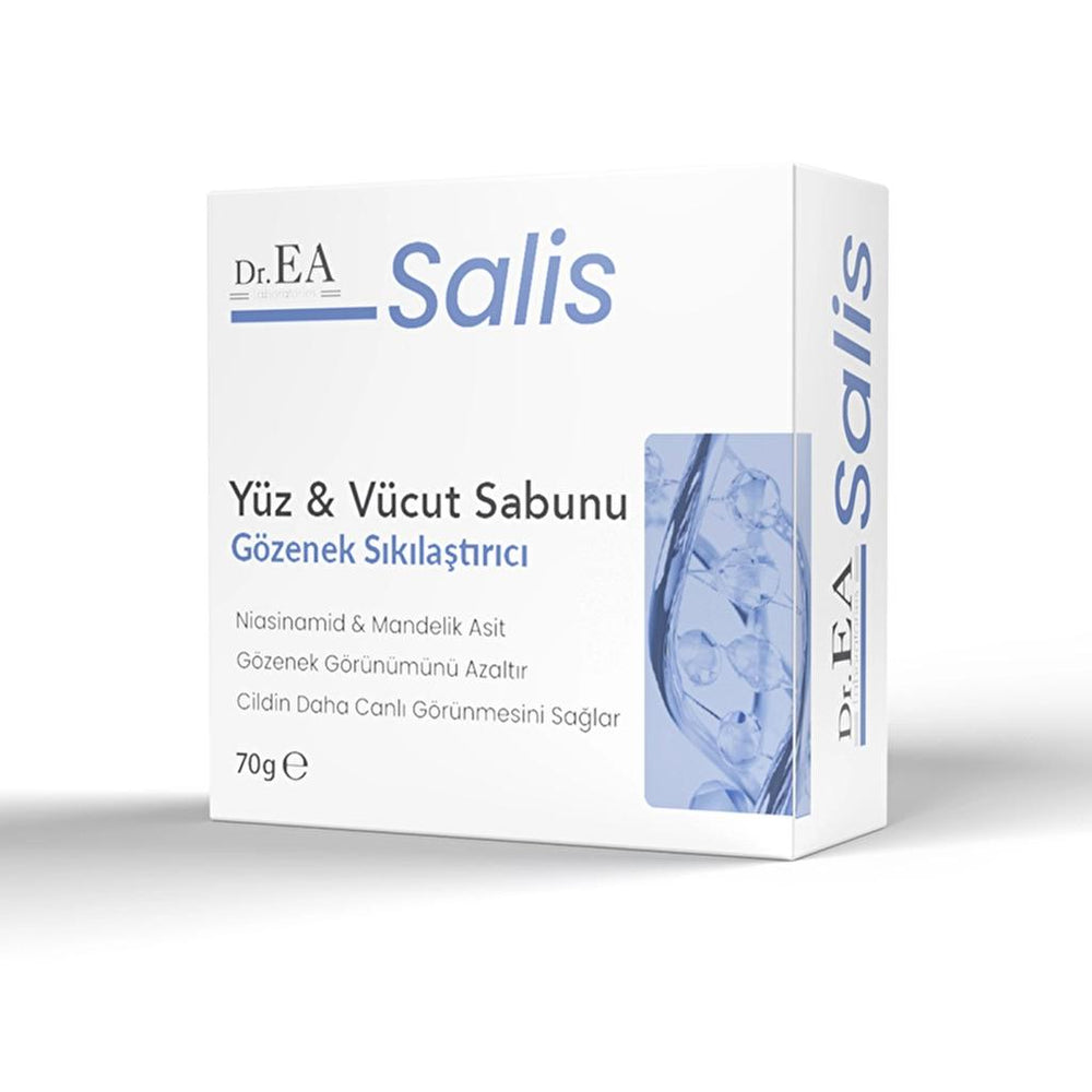 Dr. Ea Salis Pore Tightening Face Cleansing Soap 3 x 70g (Pack of 3)