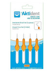 Aktident Orid Interdental Brush 2.0 mm Orange 4-Pack