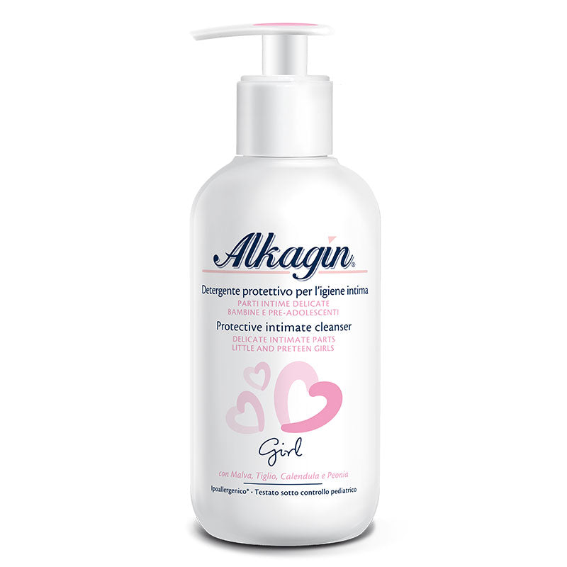 Alkagin Girl Protective Intimate Wash with Peony Extract 250 ml